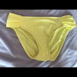 Yellow bathing suit bottoms